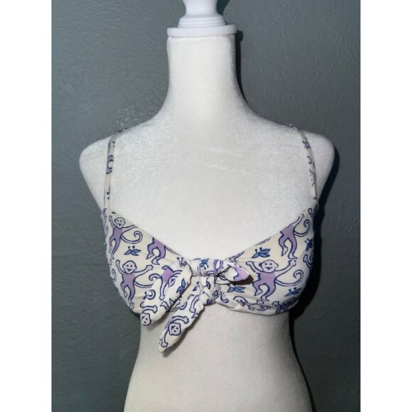 Roberta Roller Rabbit Other - $136 New Roller Rabbit Monkey Mariza Bikini Top Medium